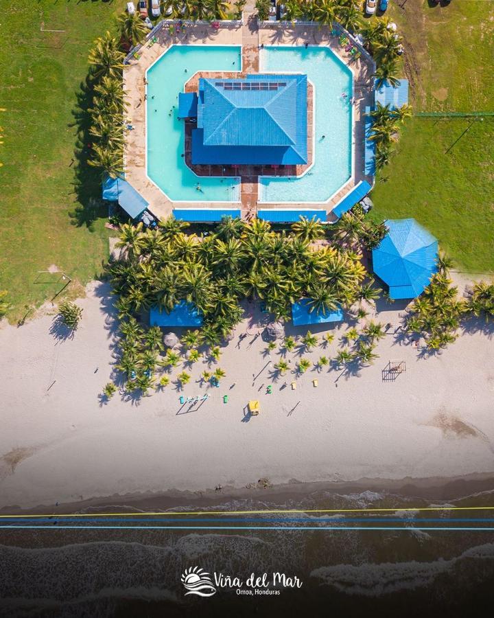 Hotel Vina Del Mar Omoa Buitenkant foto